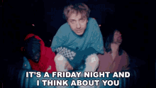Its A Friday Night And I Think About You Scott Helman GIF - Its A Friday Night And I Think About You Scott Helman Old Friends GIFs