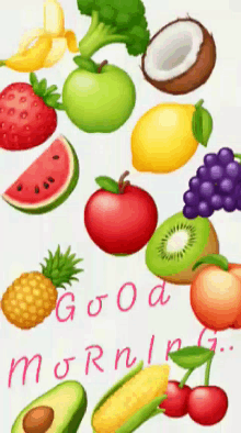 Good Morning Healthy GIF - Good Morning Healthy Fruits GIFs