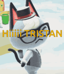 Hi Tristan Animal Crossing GIF - Hi Tristan Tristan Hi GIFs