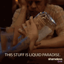 This Stuff Is Liquid Paradise Fill GIF - This Stuff Is Liquid Paradise Liquid Paradise Stuff GIFs