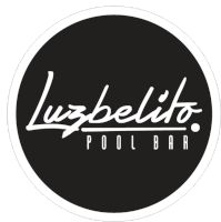 Luzbelito Pool Bar Logo Sticker - Luzbelito Pool Bar Luzbe Logo Stickers