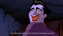 joker cant be weirdos around just sayin
