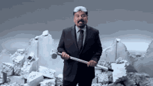 George Lopez George Lopez The Wall GIF - George Lopez George Lopez The Wall GIFs