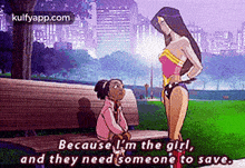 Because L'M The Girl,And They Needsomeone To Save..Gif GIF - Because L'M The Girl And They Needsomeone To Save. Person GIFs