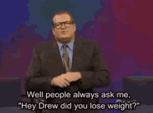 Drew Carey GIF - Drew Carey Weight Weight Loss GIFs