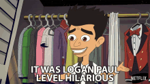 It Was Logan Paul Level Hilarious So Funny GIF - It Was Logan Paul Level Hilarious So Funny Sarcastic GIFs