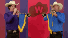 Playing Trumpet Lachy Wiggle GIF - Playing Trumpet Lachy Wiggle Anthony Wiggle GIFs
