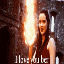I Love You Ber Fire GIF - I Love You Ber Fire Burning GIFs