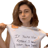 Look At My Shirt Scherezade Shroff Sticker - Look At My Shirt Scherezade Shroff Check Out My Shirt Stickers