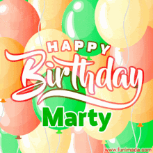 Happy Birthday Marty Marty Name GIF - Happy Birthday Marty Happy Birthday Marty GIFs