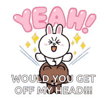 Brown And Cony Yeah GIF - Brown And Cony Brown Cony GIFs