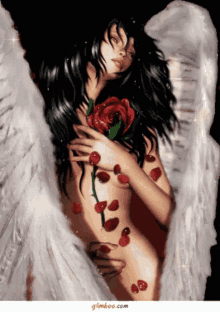 rose angel