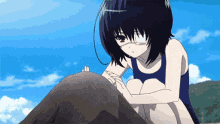 Anime Sandcastle GIF - Anime Sandcastle Ruin GIFs