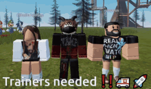 trainers roblox