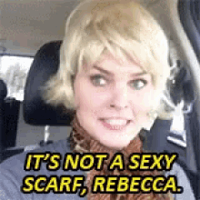 Sexy Scarf Rebecca GIF - Sexy Scarf Rebecca Scarf GIFs
