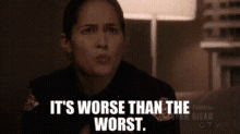 Station19 Andy Herrera GIF - Station19 Andy Herrera Its Worse Than The Worst GIFs