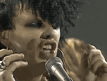 Pete Burns Dead Or Alive GIF - Pete Burns Dead Or Alive Song Flowers GIFs
