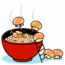 mushroom animated soup