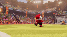 Mario Strikers Battle League Yoshi GIF - Mario Strikers Battle League Yoshi Walking GIFs