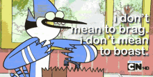 regular show mordecai i dont mean to brag i dont mean to boast but heres some hummus for these mini toasts regular show mordecai i dont mean to brag i dont mean to boast but heres some hummus for these mini toasts