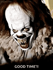 pennywise it scary smile creepy
