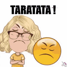 Taratata Barbara Laurame GIF - Taratata Barbara Laurame Hmph GIFs