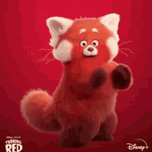 turning red panda mei dancing dance turning red panda