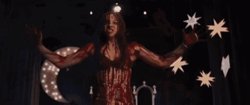 I Love This Scene GIF - Carrie Stephen King Blood - Descubre &amp; Comparte GIFs