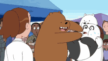 Open Your Mouth Grizzly Bear GIF - Open Your Mouth Grizzly Bear Ice Bear GIFs