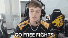 Go Free Fights Anders Korsbo GIF - Go Free Fights Anders Korsbo Qvofred GIFs