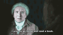 Reading I Wish To Go Home GIF - Reading I Wish To Go Home Go Home GIFs