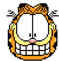 Garfield Smile Garfield Wink Sticker - Garfield Smile Garfield Garfield Wink Stickers
