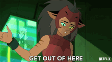 Get Out Of Here Catra GIF - Get Out Of Here Catra She Ra And The Princesses Of Power GIFs