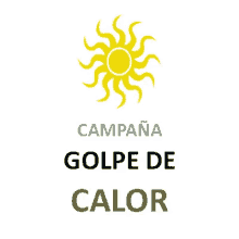 Campana Golpe De Calor Logo Sunshine GIF - Campana Golpe De Calor Logo Sunshine Campana Golpe De Calor GIFs