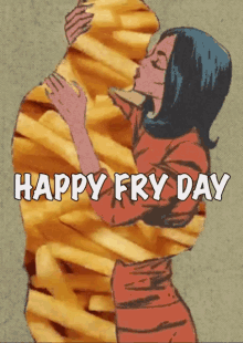 National French Fry Day Happy Fry Day GIF - National French Fry Day Happy Fry Day Friday GIFs