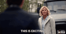 This Is Exciting Sarah Grey GIF - This Is Exciting Sarah Grey Alyssa Drake GIFs