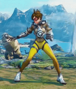 Overwatch Tracer GIF.