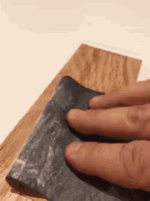 Sandpaper To Wood GIF - Sandpaper Sanding Sanding Wood GIFs