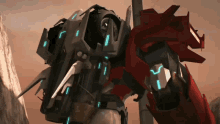Optimus Prime Fly GIF - Optimus Prime Fly Attack GIFs