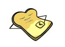 Toast Butter My Bread GIF - Toast Butter My Bread Buttered Toast GIFs