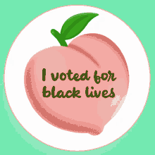 I Voted For Black Lives Voter GIF - I Voted For Black Lives I Voted Vote GIFs