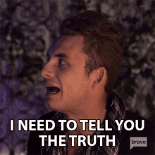 I Need To Tell You The Truth James Kennedy GIF - I Need To Tell You The Truth James Kennedy Vanderpump Rules GIFs