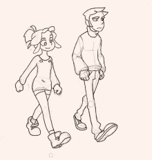 Animated Boy Walking Gifs Tenor