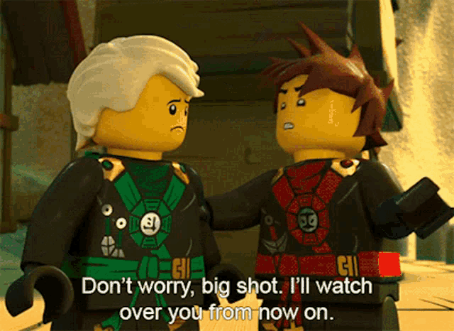 Lego Ninjago Kai GIF - Lego Ninjago Kai Dont Worry Big Shot GIFs