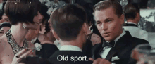 Great Gatsby Old Sport GIF - Great Gatsby Old Sport Party GIFs