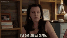 I'Ve Got Lesbian Drama GIF - Debi Mazar Maggie Drama GIFs