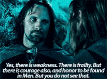 Lord Of The Rings Lotr GIF - Lord Of The Rings Lotr There Is Weakness GIFs