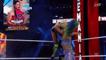 Sasha Banks Bianca Belair GIF - Sasha Banks Bianca Belair Wrestlemania GIFs