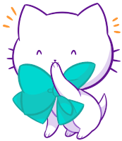 Cat Kawaii Sticker - Cat Kawaii Laugh Stickers