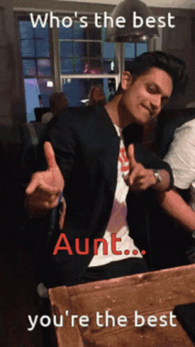 Aunt Youre The Best GIF - Aunt Youre The Best Happy GIFs
